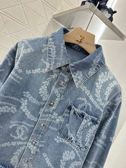 C*♥2025 new products Denim suit