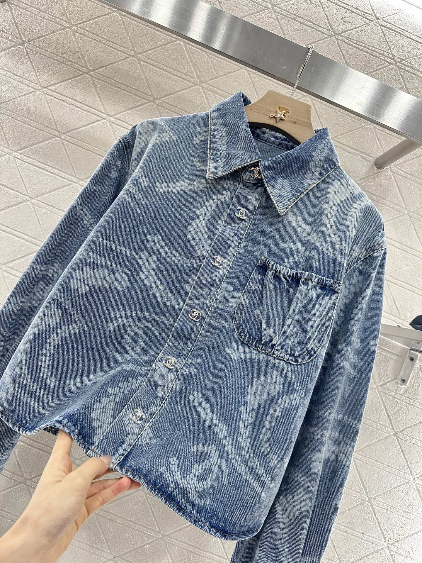 C*♥2025 new products Denim suit