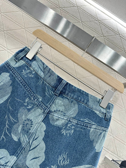 F*♥2025 new products Denim skirt