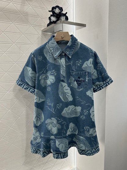 F*♥2025 new products Denim dress