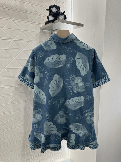 F*♥2025 new products Denim dress