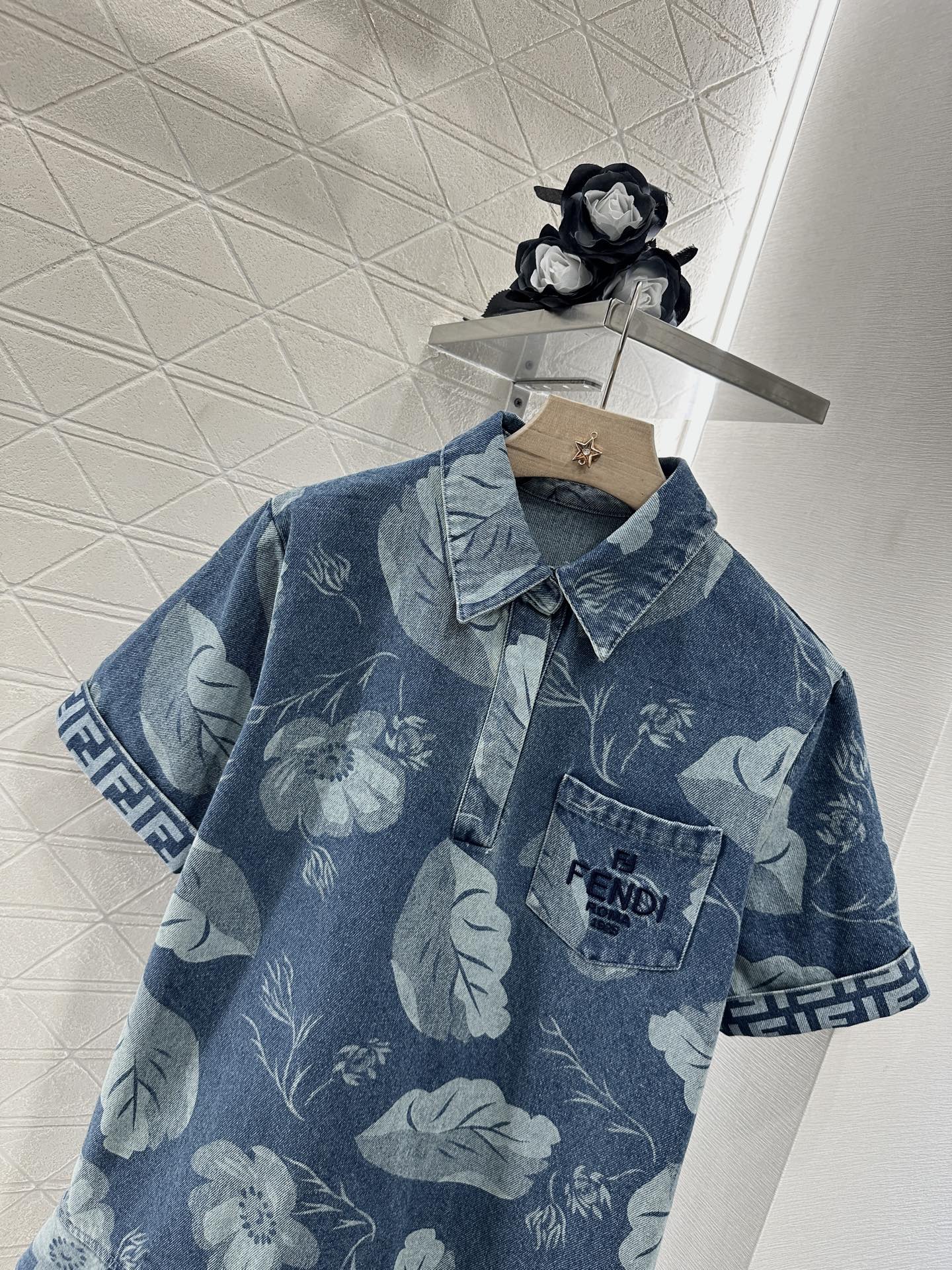 F*♥2025 new products Denim dress