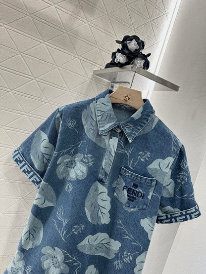 F*♥2025 new products Denim dress