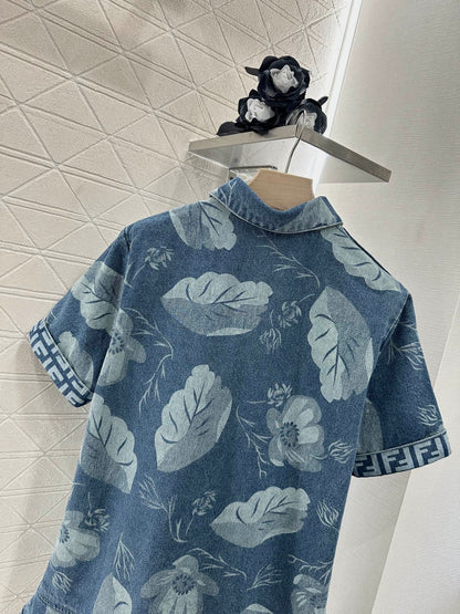 F*♥2025 new products Denim dress