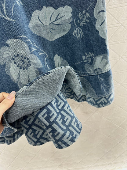 F*♥2025 new products Denim dress