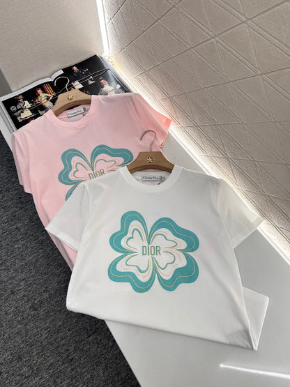D*♥2025 new product Embroidered short sleeves