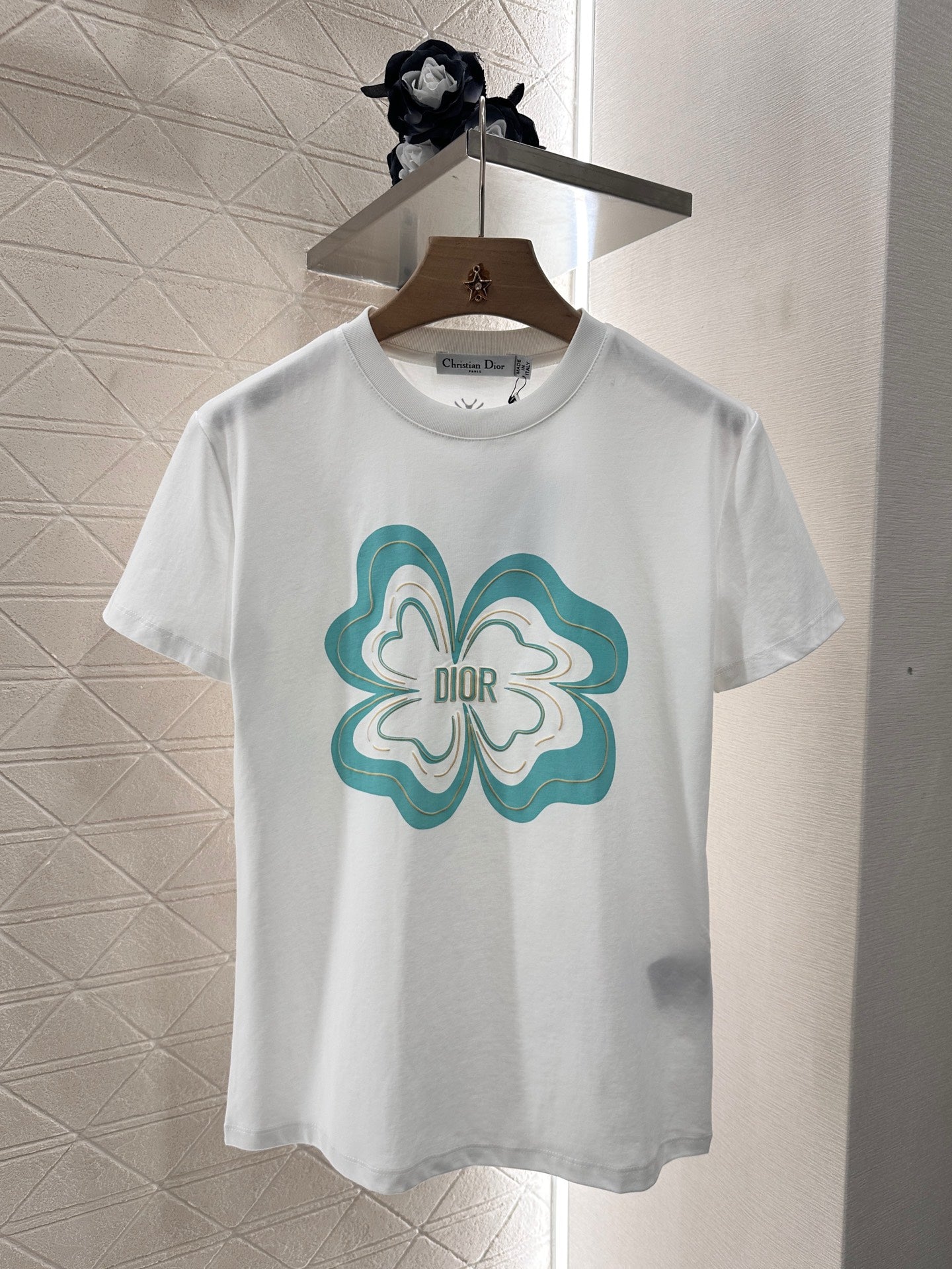 D*♥2025 new product Embroidered short sleeves