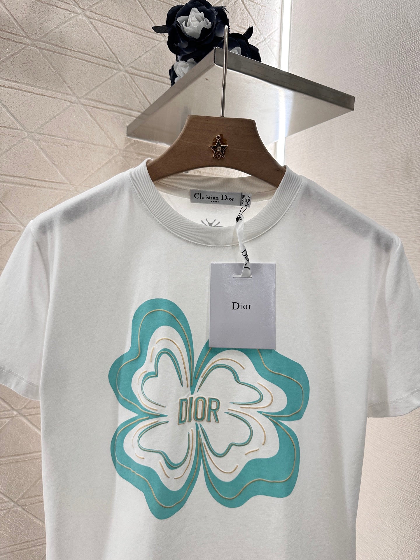 D*♥2025 new product Embroidered short sleeves