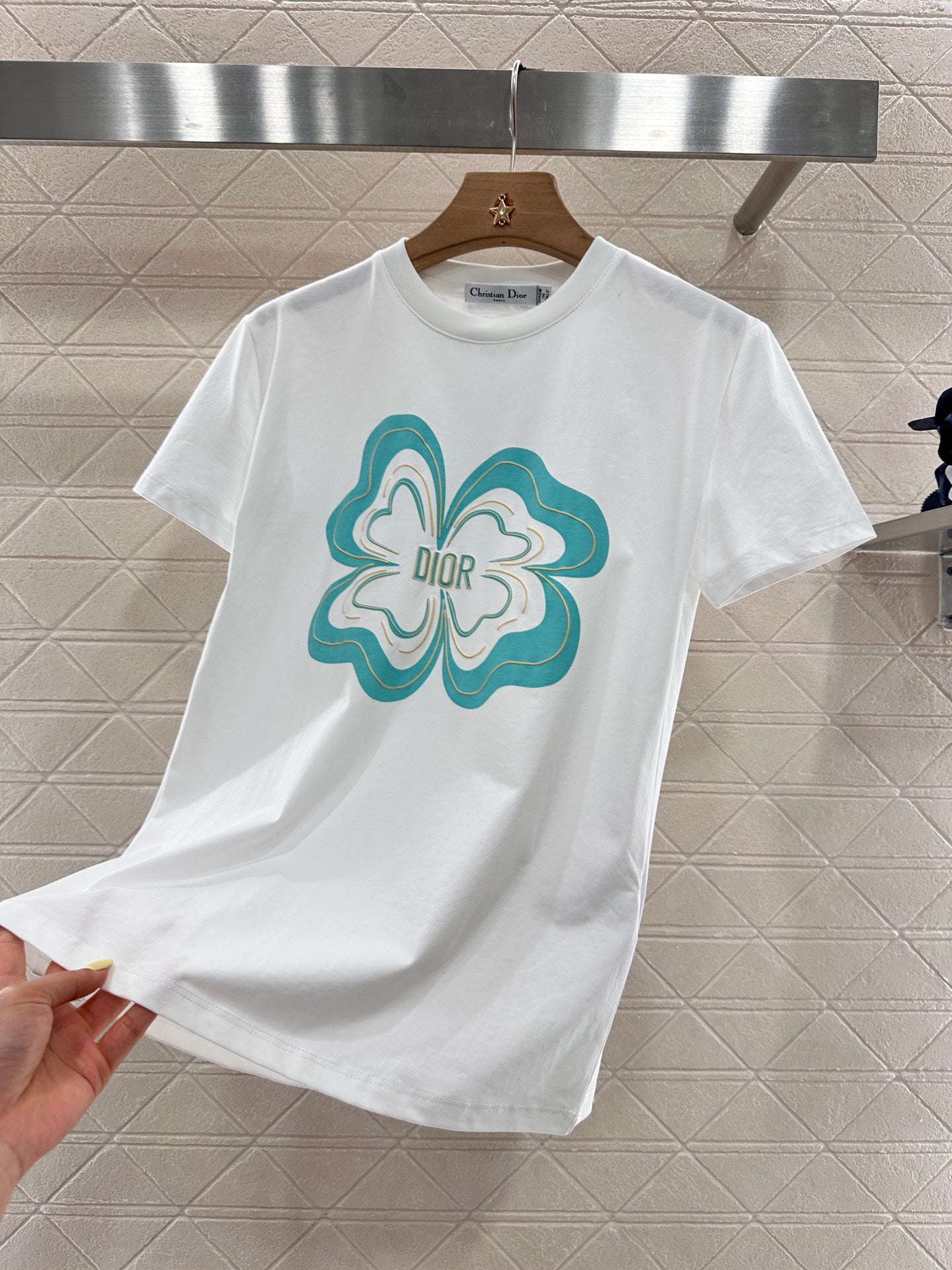 D*♥2025 new product Embroidered short sleeves