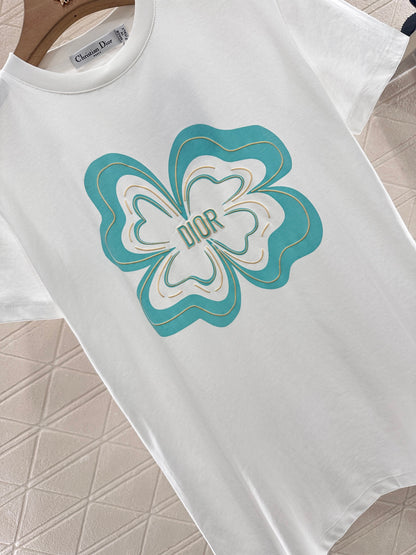 D*♥2025 new product Embroidered short sleeves