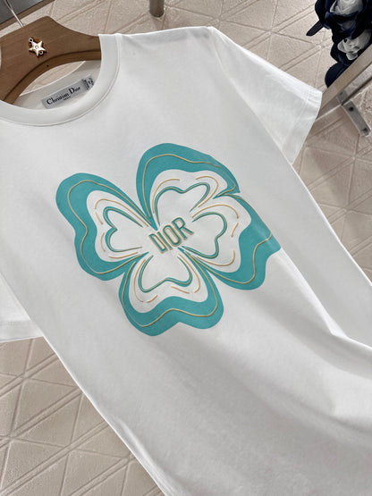 D*♥2025 new product Embroidered short sleeves