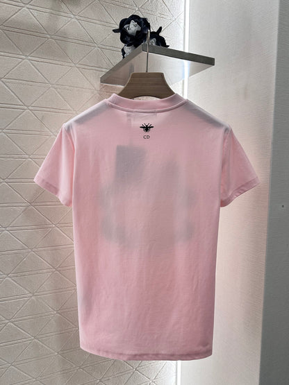 D*♥2025 new product Embroidered short sleeves