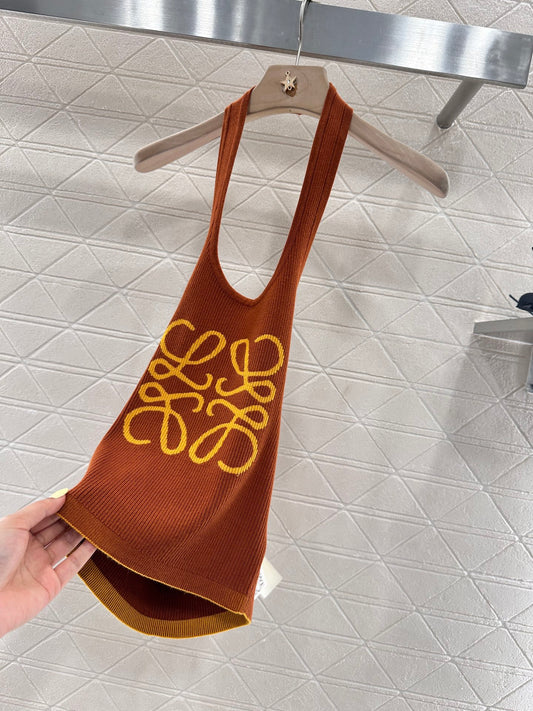 L*♥2025 new product Knitted vest