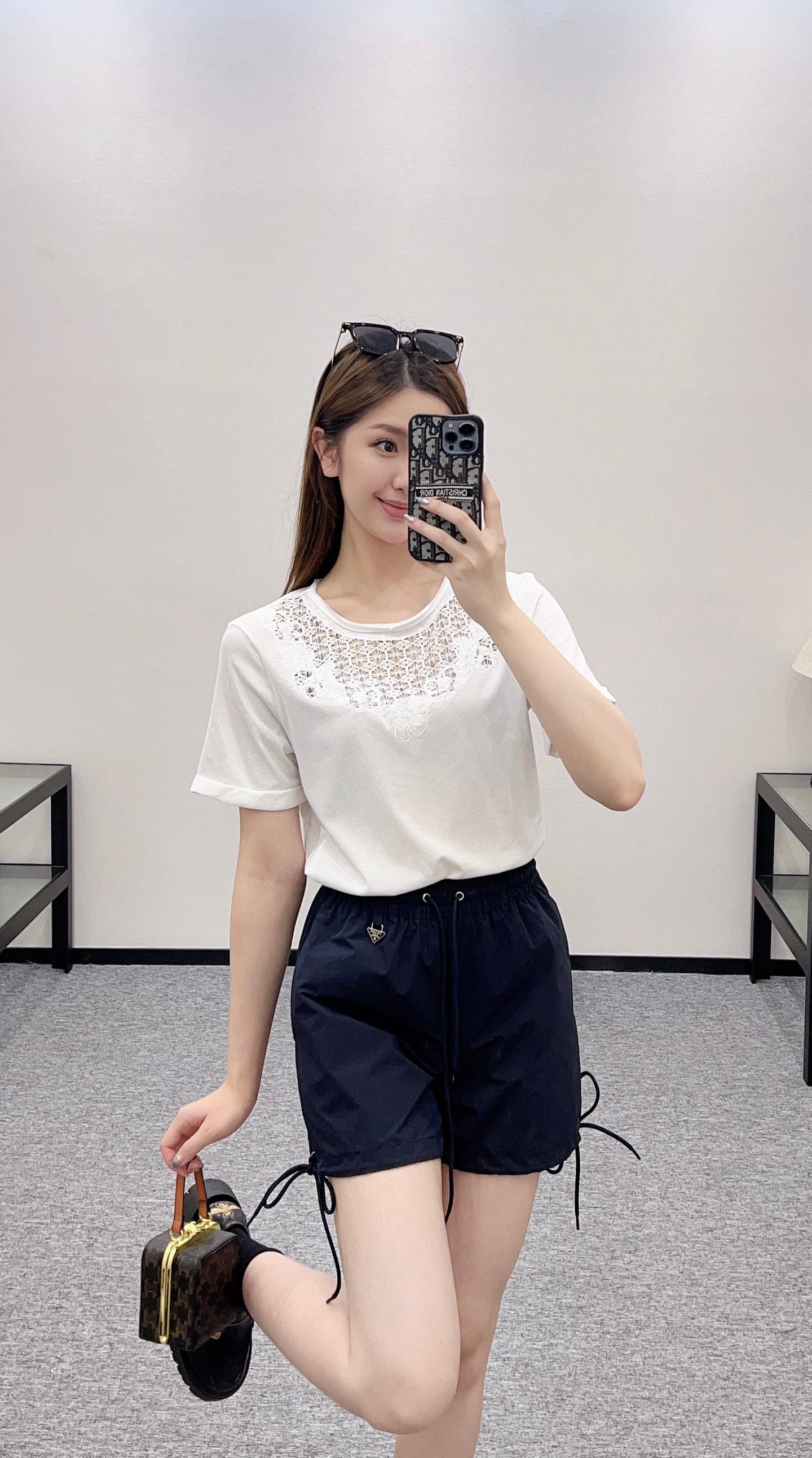 P*♥2025 new products Drawstring shorts