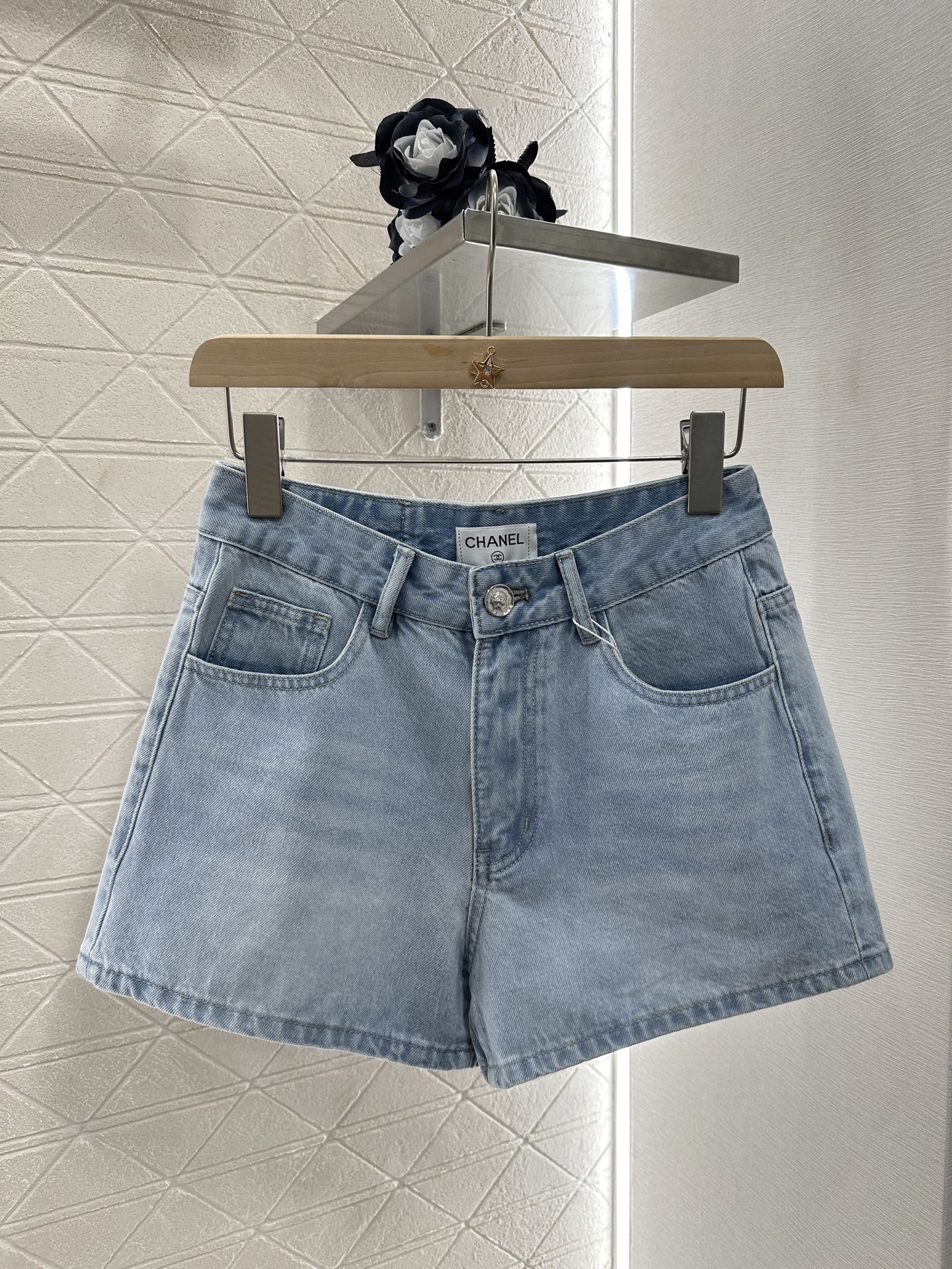 C*♥2025 new products Denim shorts