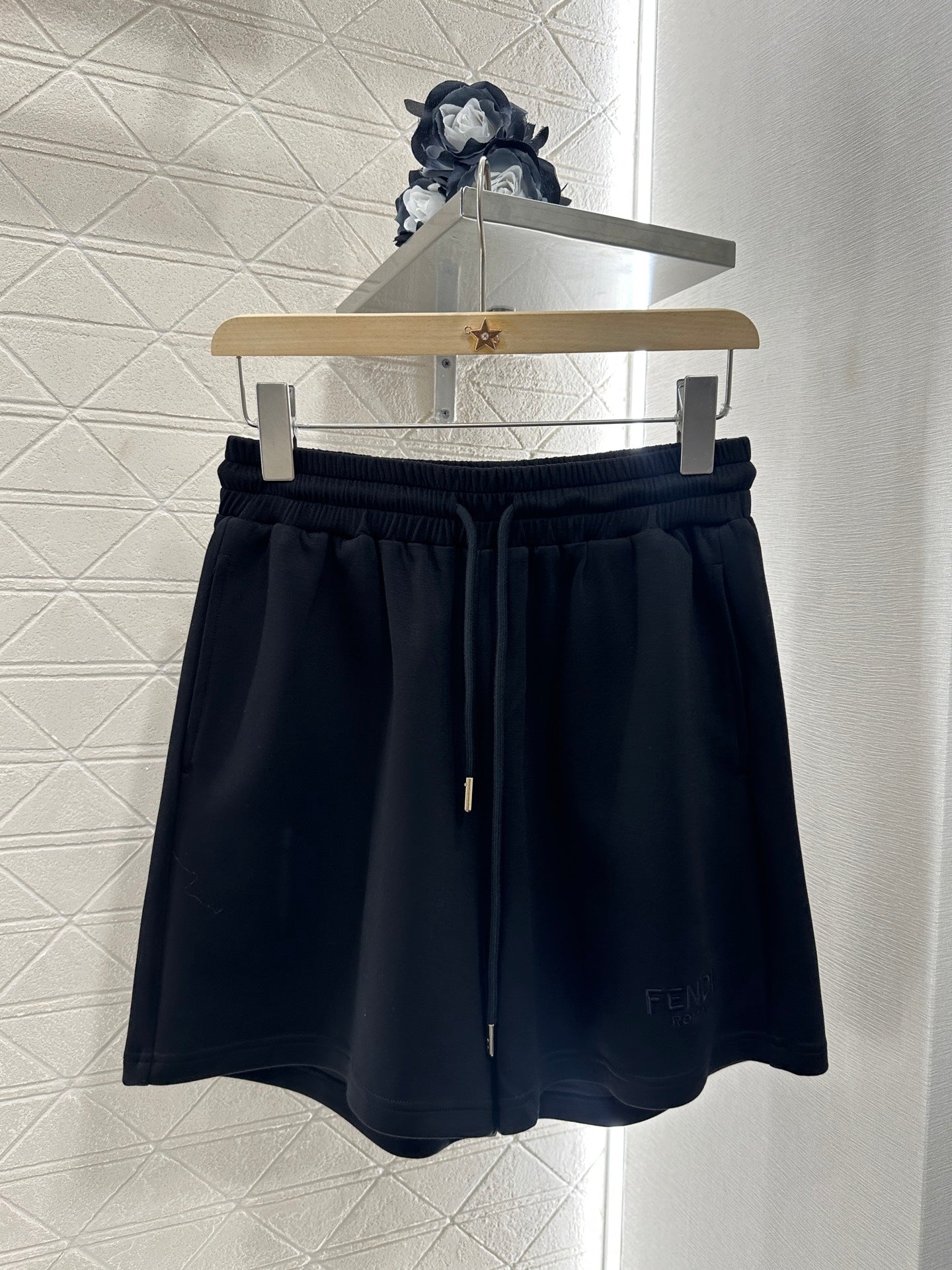 F*♥2025 new product Embroidered shorts set