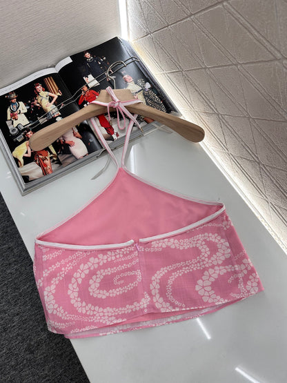 C*♥2025 new product Vest and long skirt set