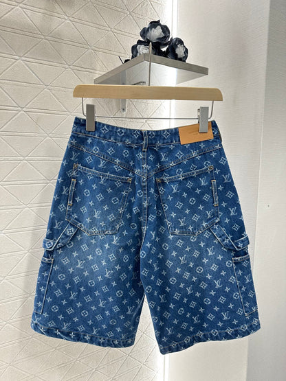 Louis*♥2025 new product Denim vest set
