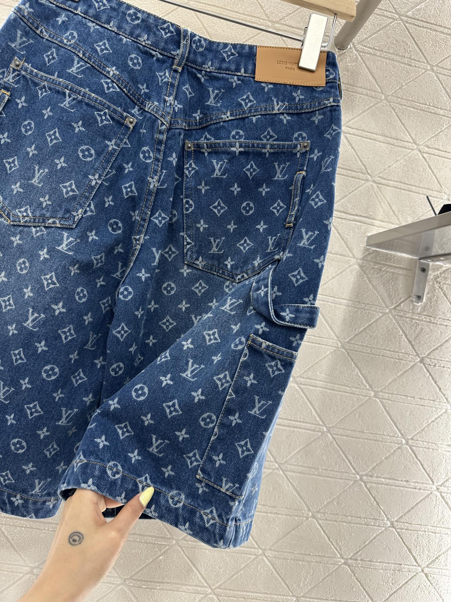 Louis*♥2025 new product Denim vest set