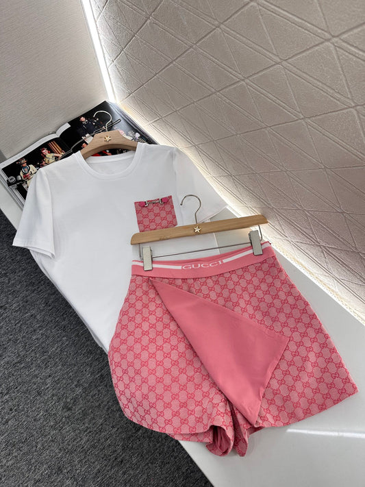 G*♥2025 new products Short-sleeved suit
