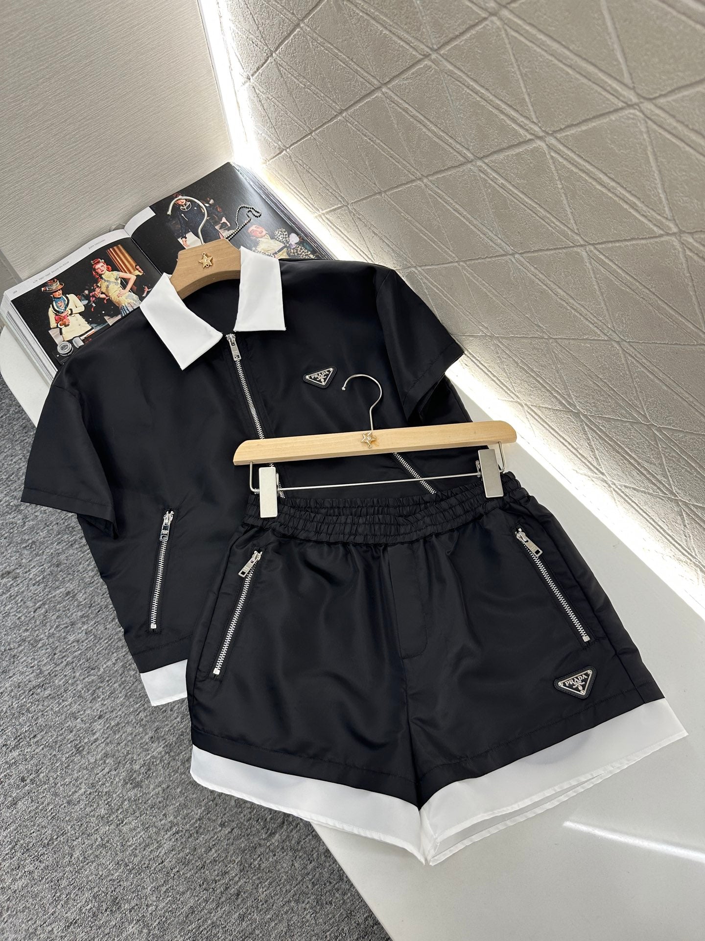 P*♥2025 new products Jacket and shorts set