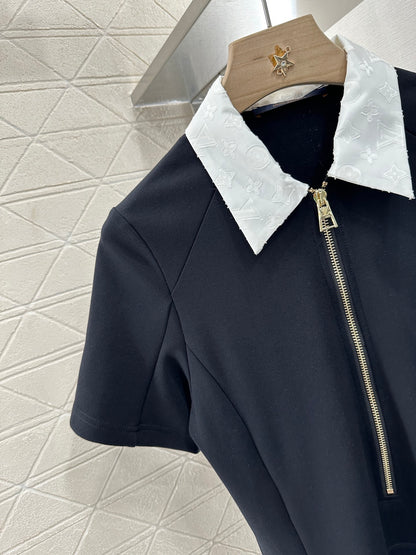 Louis *♥2025 new products Lapel dress