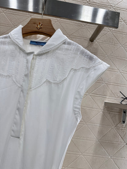 P*♥2025 new product Belt sleeveless long dress
