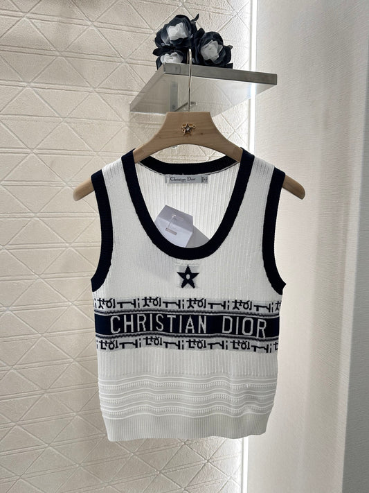 D*♥2025 new product Knitted vest