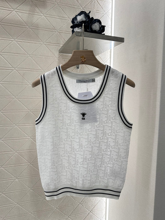 D*♥2025 new product Knitted vest