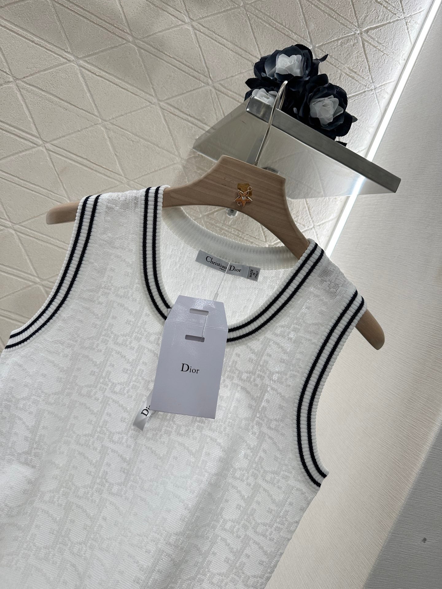 D*♥2025 new product Knitted vest