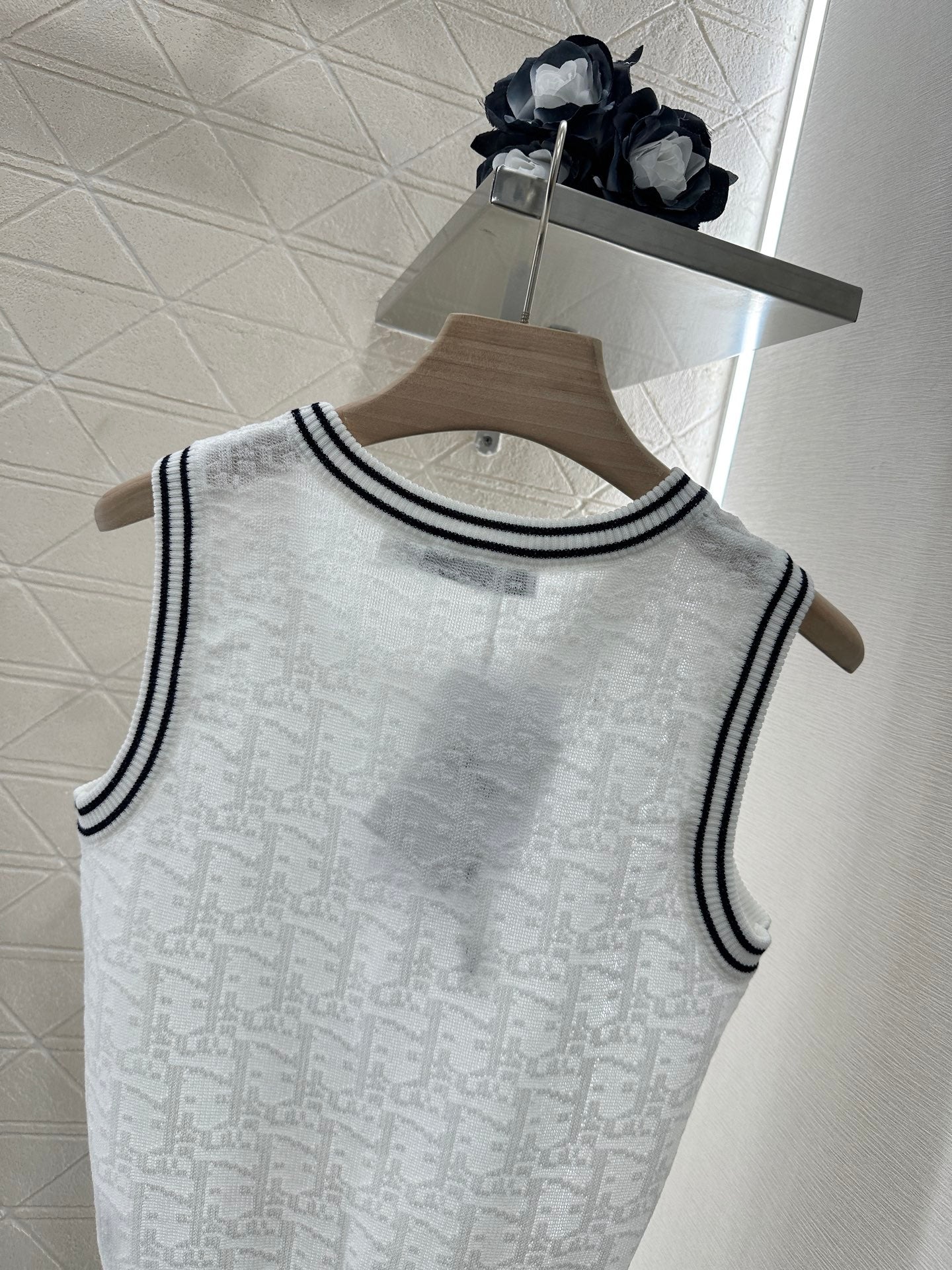 D*♥2025 new product Knitted vest