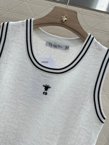 D*♥2025 new product Knitted vest