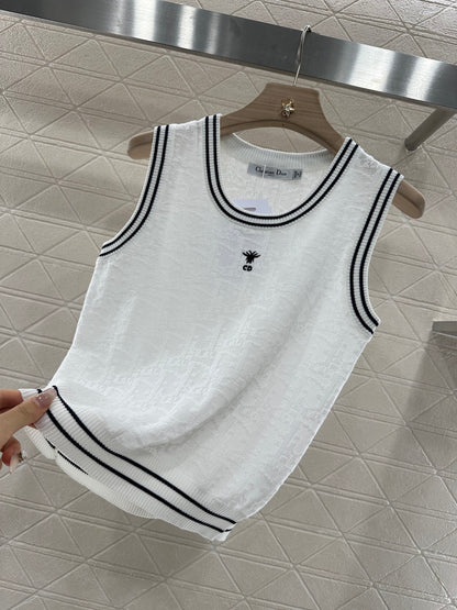 D*♥2025 new product Knitted vest