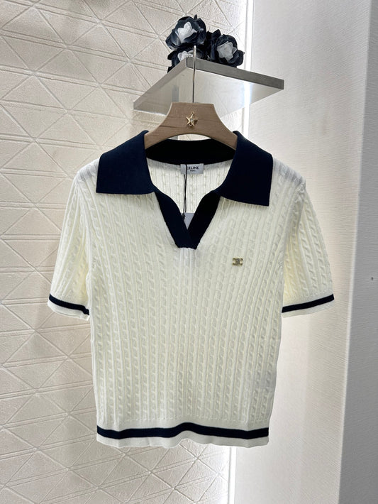 C*♥2025 new products Knitted short sleeves