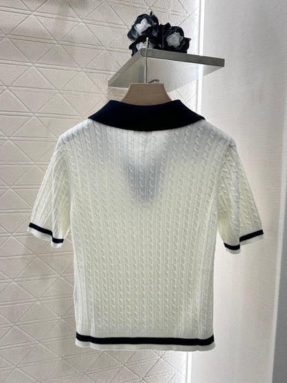 C*♥2025 new products Knitted short sleeves