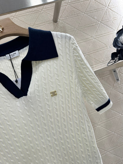 C*♥2025 new products Knitted short sleeves
