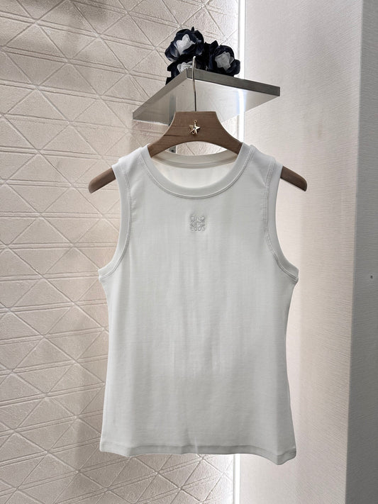 L*♥2025 new product Embroidered vest