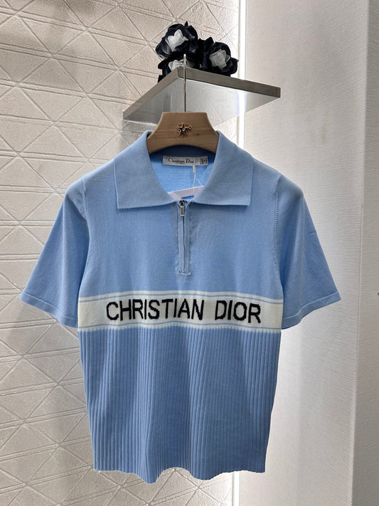 D*♥2025 new product Knitted short sleeves