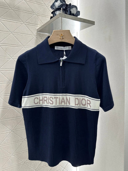 D*♥2025 new product Knitted short sleeves