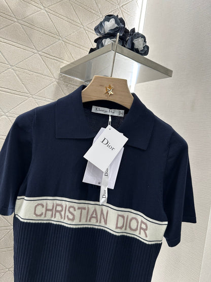 D*♥2025 new product Knitted short sleeves
