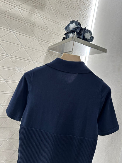 D*♥2025 new product Knitted short sleeves