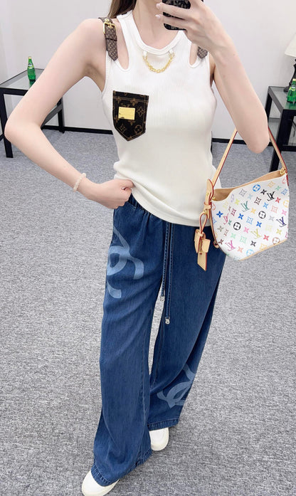 Louis *♥2025 new product Chain vest
