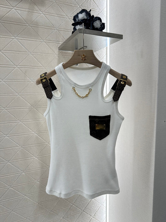 Louis *♥2025 new product Chain vest