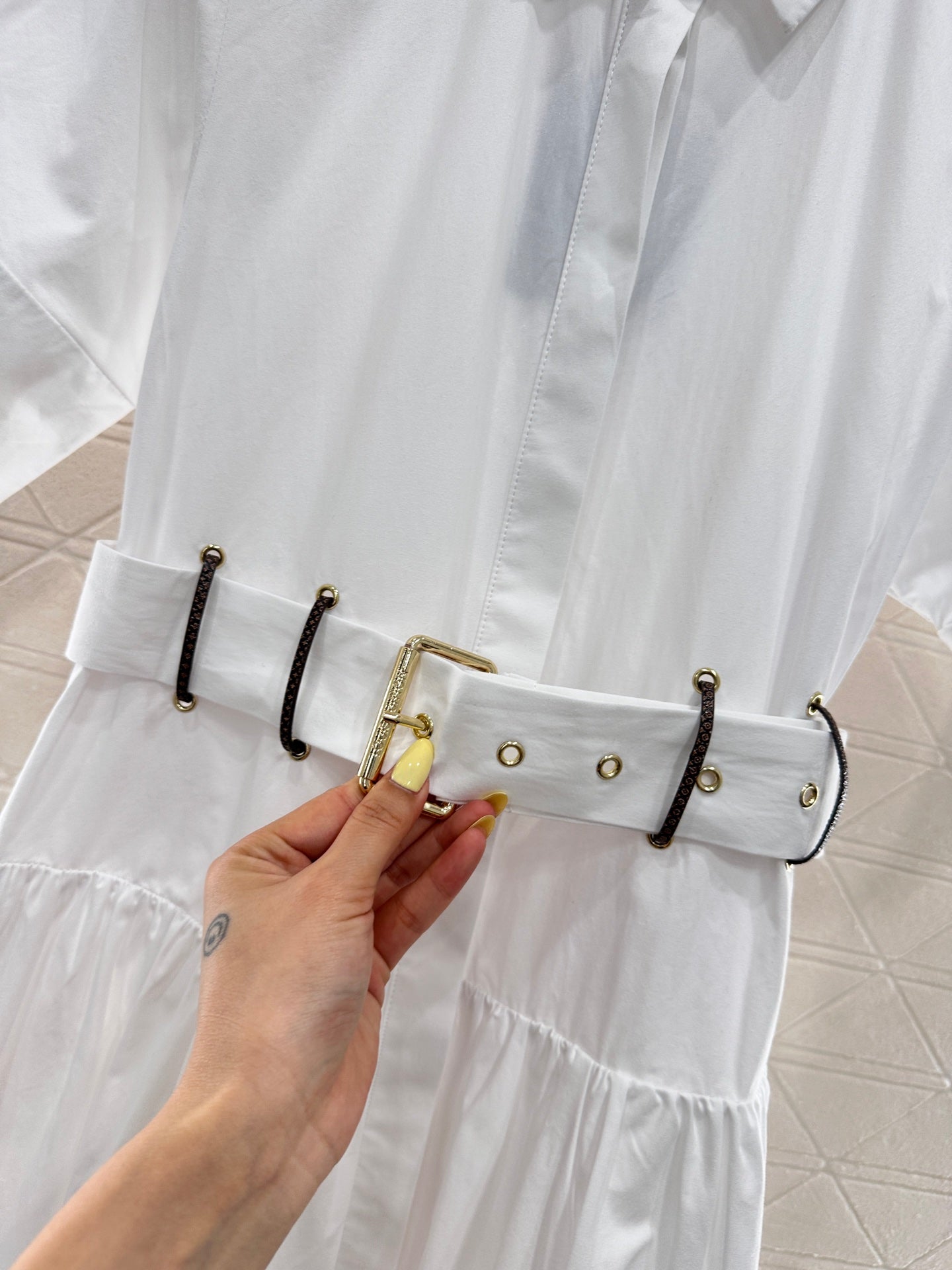 Louis *♥2025 new products Belt dress