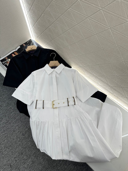 Louis *♥2025 new products Belt dress