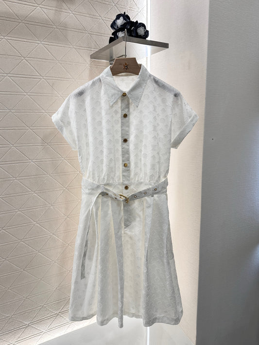 Louis*♥2025 new products Belt dress