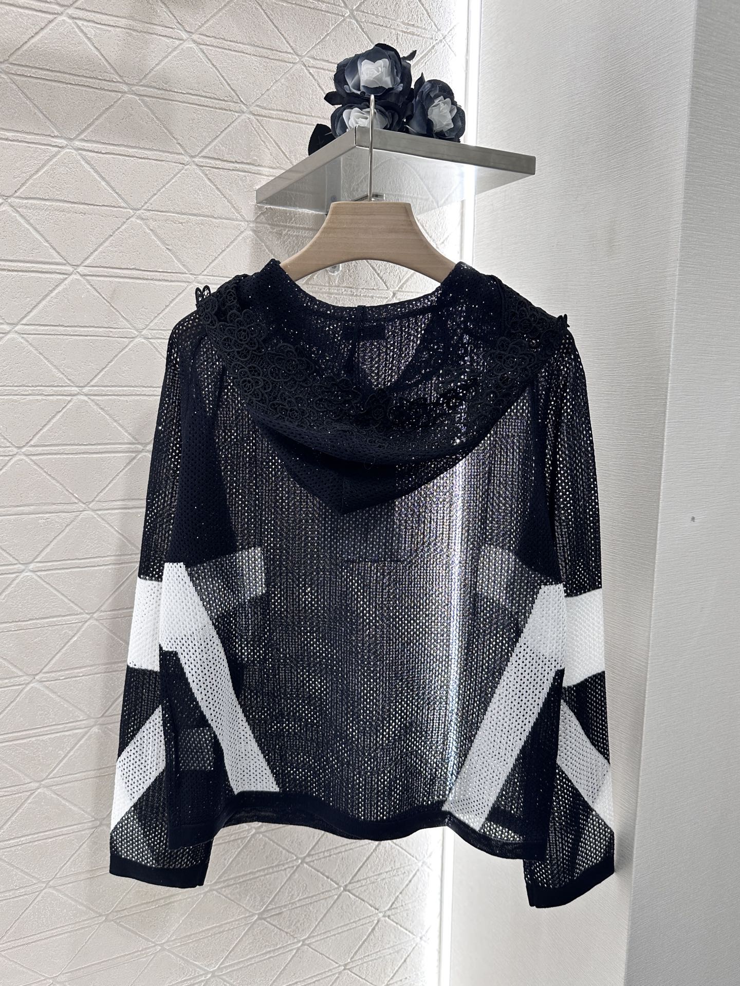 C*♥2025 new product Hollow knitted long sleeves