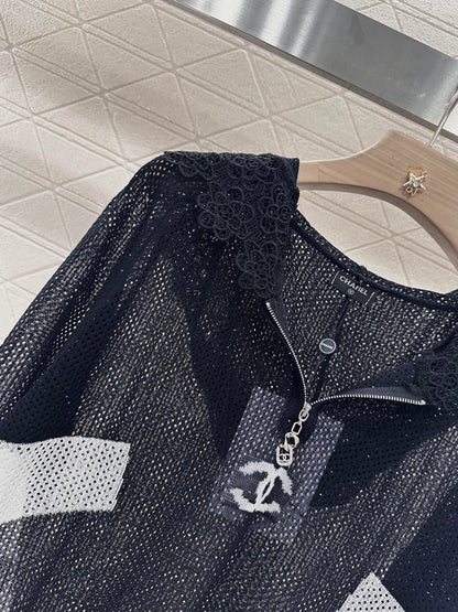 C*♥2025 new product Hollow knitted long sleeves