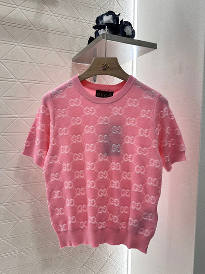 G*♥2025 New Products Knitted short sleeves