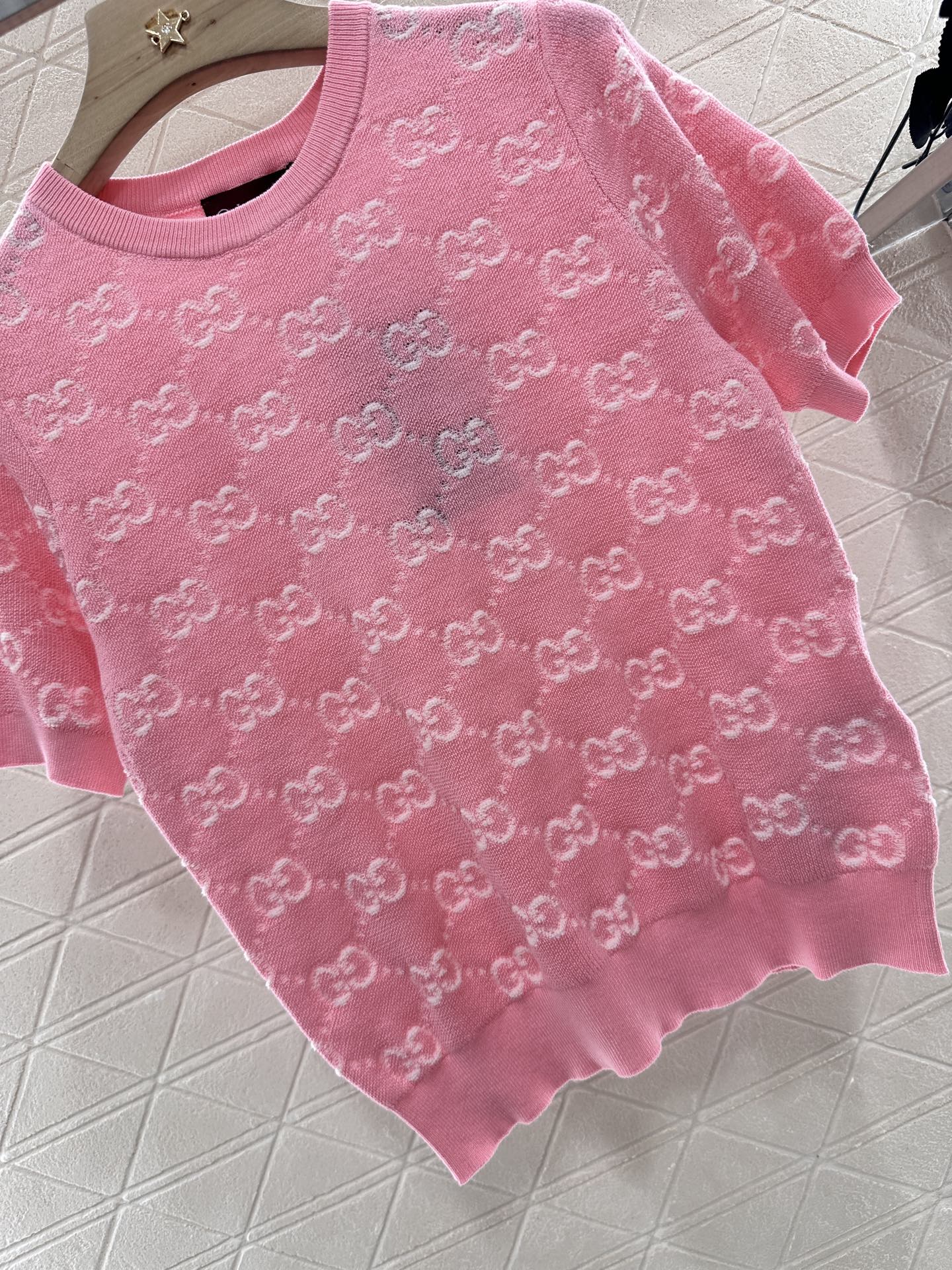 G*♥2025 New Products Knitted short sleeves